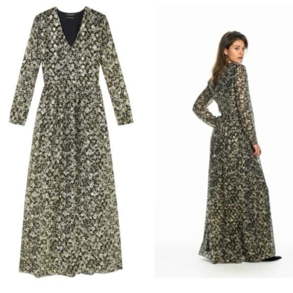 Soda & Scotch Silk Soirée Dress